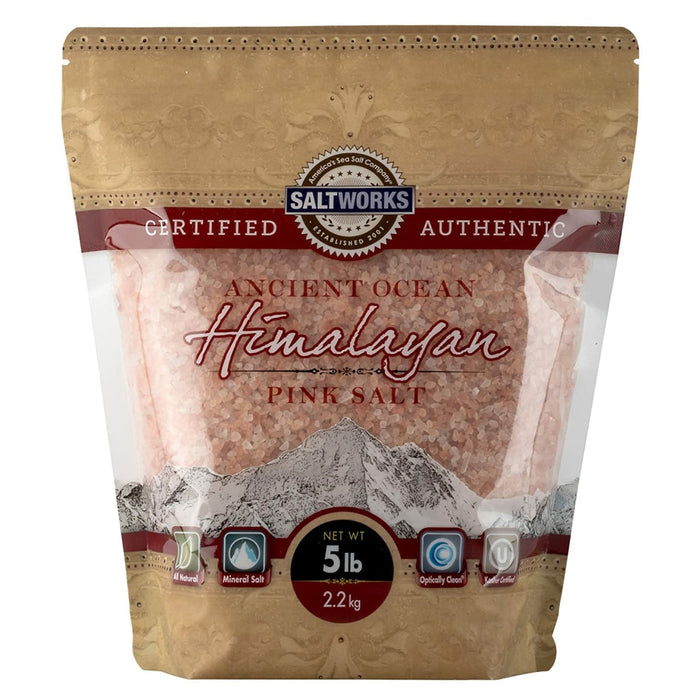 Saltworks Himalayan Pink Salt 5 lb