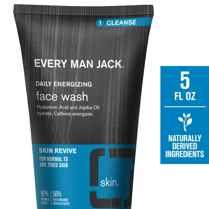 Every Man Jack Energizing Citrus Face Wash - 5 Fl Oz