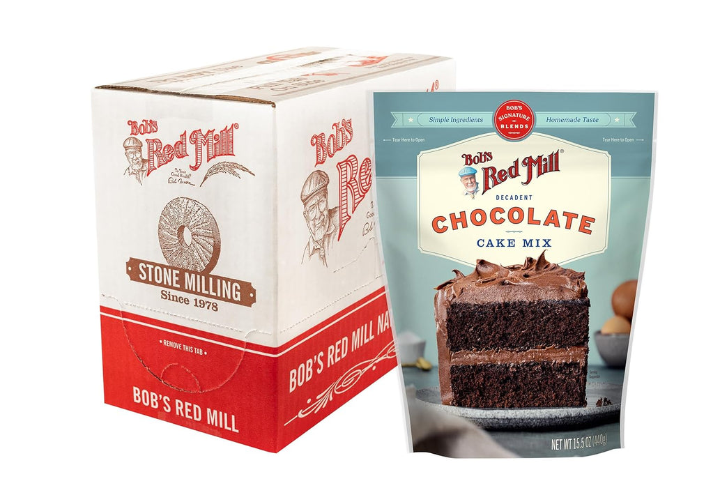 Bob's Red Mill Chocolate Cake Mix - 15.5 Oz - (Pack of 4) - Gluten Free