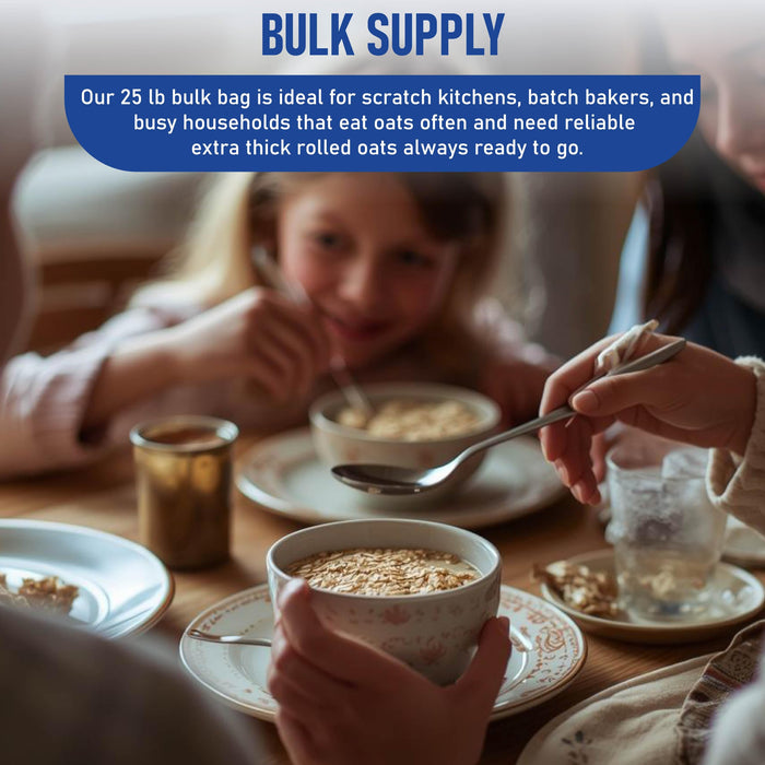 Organic Extra Thick Rolled Oats