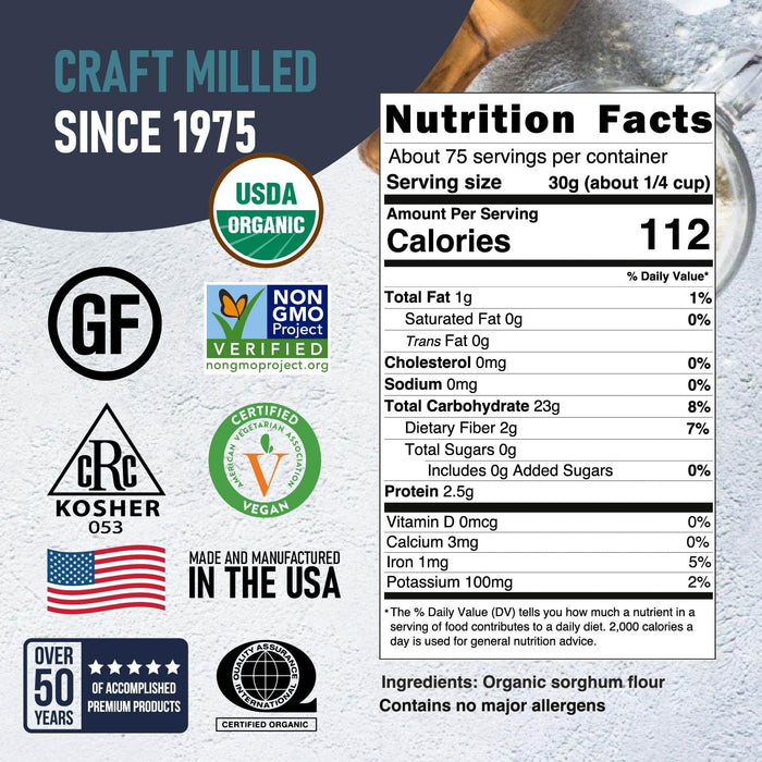 Organic Sorghum Flour