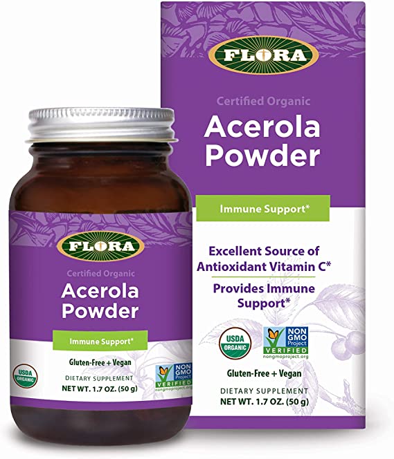Flora Acerola Powder - 1.7 Oz — Specialty Food Source