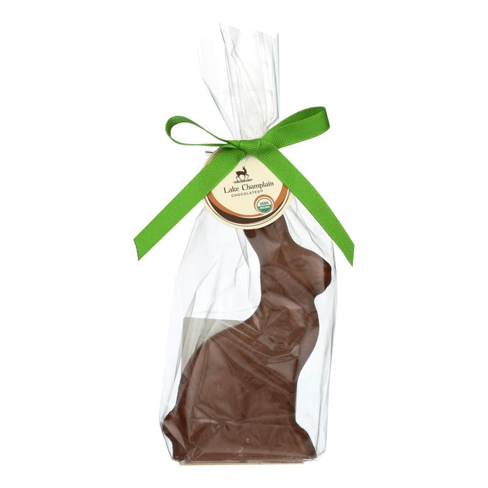 Lake Champlain Chocolates Classic Milk Chocolate Organic Bunny - 12 Pack