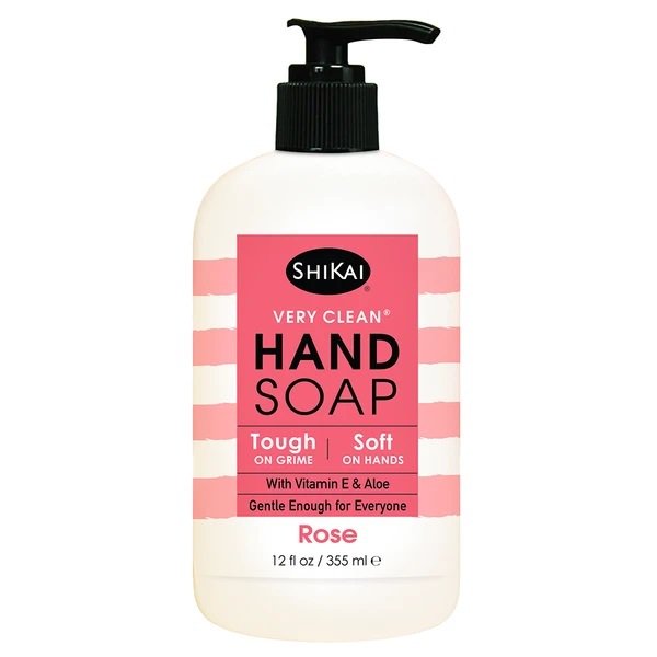 Shikai Very Clean Rose Foaming Hand Soap, 12 Fl Oz