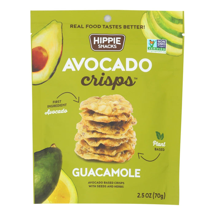 Hippie Snacks Avocado Crspss Guacamole, 8 x 2.5 Oz