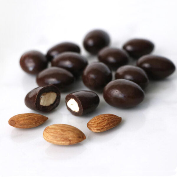 Marich Sugar-Free Belgian Chocolate Almonds - Case (10 lb)