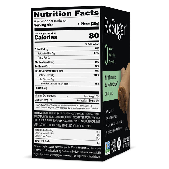 RxSugar Mint Brownie Swealthy Snax