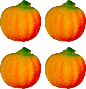 Pumpkin Sugar Pop-Ons — 288 pcs