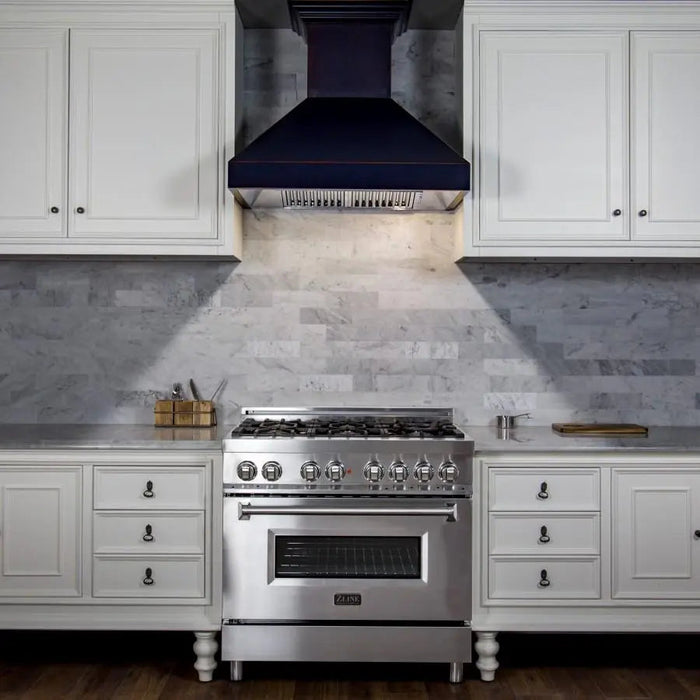 ZLINE 48" Oil-Rubbed Bronze Wall Range Hood, 8667B-48