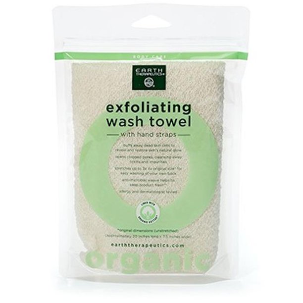 Earth Therapeutics Exfoliating Cotton Gloves