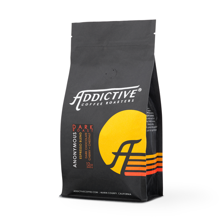 Addictive Coffee Roasters - 'Anonymous' Espresso Coffee Beans (12OZ)