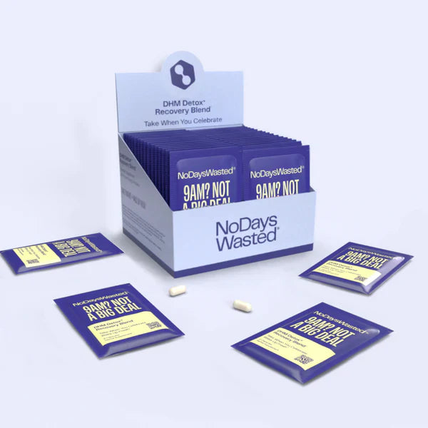 No Days Wasted - DHM Detox Recovery Support Supplement - 30 Day Supply - 60 Capsules