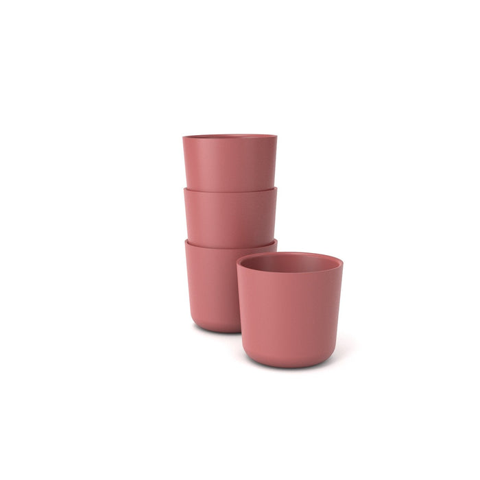 Bamboo Small Cup - 4 Piece Set Spice
