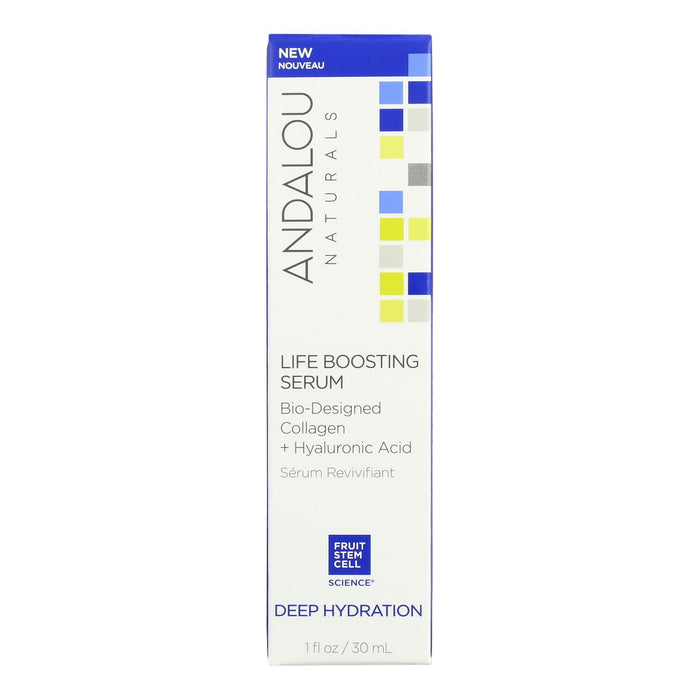 Andalou Naturals Deep Hydration Lifeboosting Serum - 1 Fl Oz