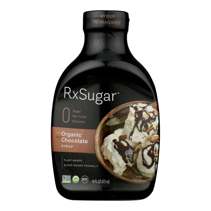 RXSugar Chocolate Flavored Syrup, Pack of 6 - 16 fl. oz.