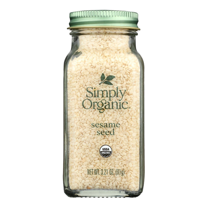 Simply Organic Sesame Seeds, 3.21oz (Pack of 6)