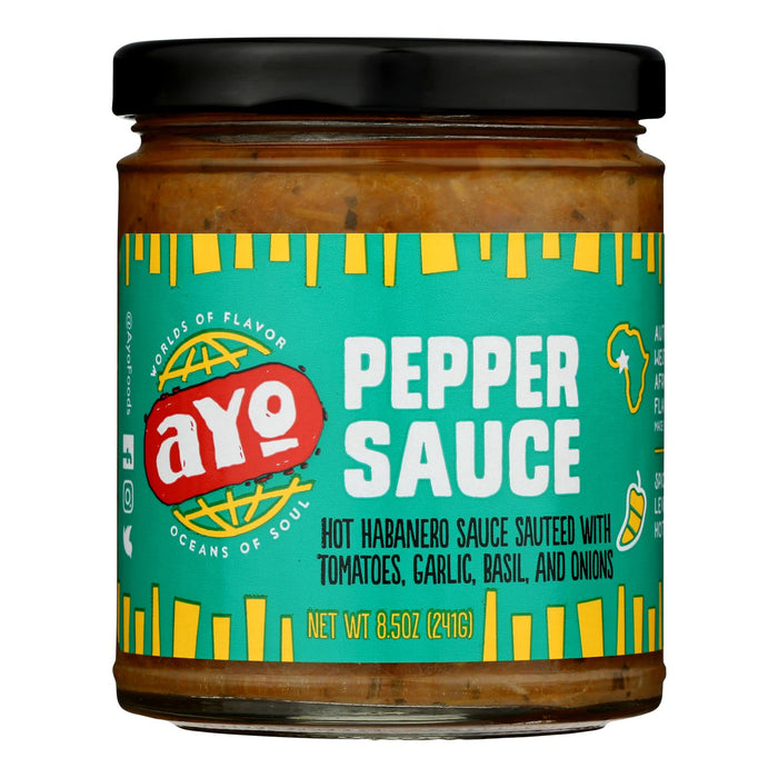 Ayo Foods - Sauce Pepper (Pack of 6-8.5 Oz)