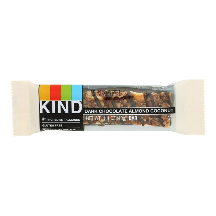 Kind Bar Dark Chocolate Almond Coconut (Pack of 12 1.4 Oz)