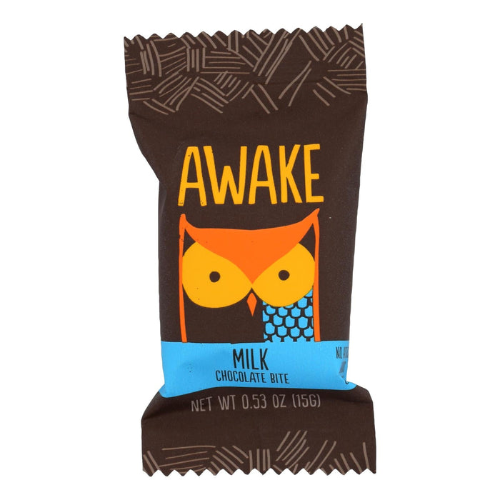 Awake Chocolate Bites (Pack of 50) Milk Chocolate 0.53 Oz