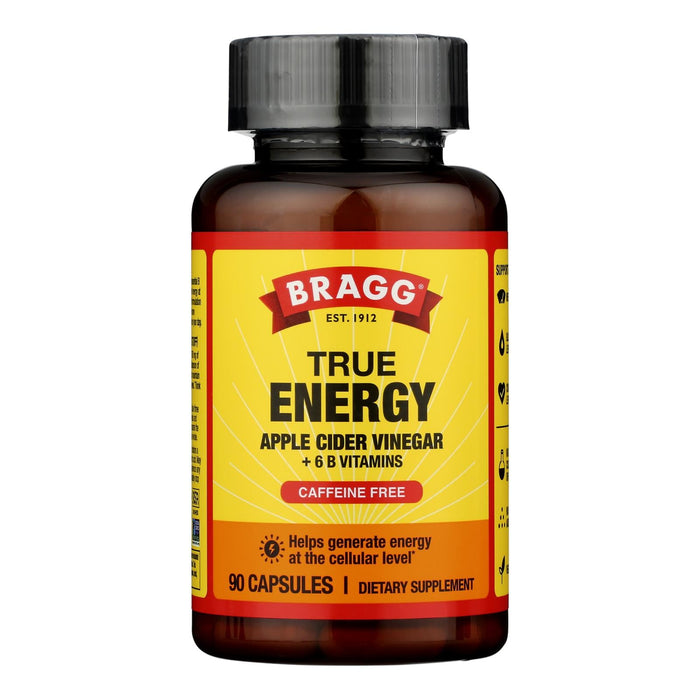 Bragg True Energy Apple Cider Vinegar Capsules (Pack of 90)