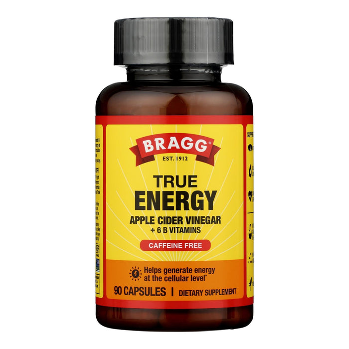 Bragg True Energy Apple Cider Vinegar Capsules (Pack of 90)
