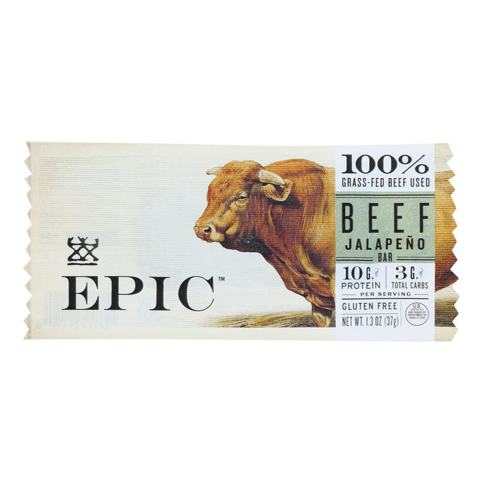 Epic Beef & Jalapeño Bars (12 pack / 1.3oz each)