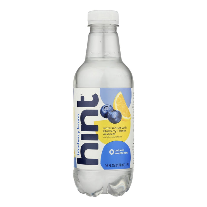 Hint Water Blueberry Lemon 12 Pack 16 Fl Oz