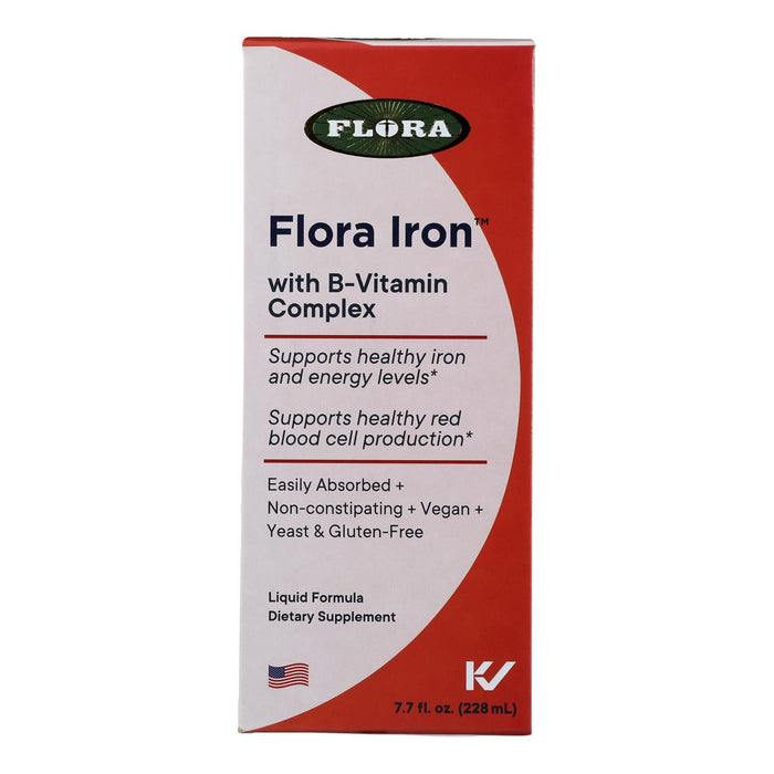 Floradix Iron & Herbs Liquid Supplement - 7.7 Oz
