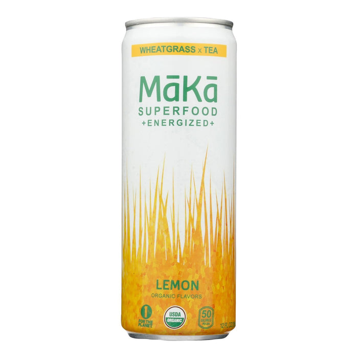 Maka White Grapes Lemon Enrgz (12-Pack, 12 Fl. Oz. Each)