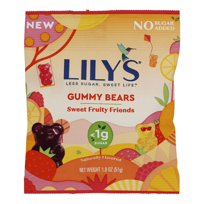 Lily's Gummy Bears: Sweet Fruit Delight (Pack of 12 x 1.8oz)