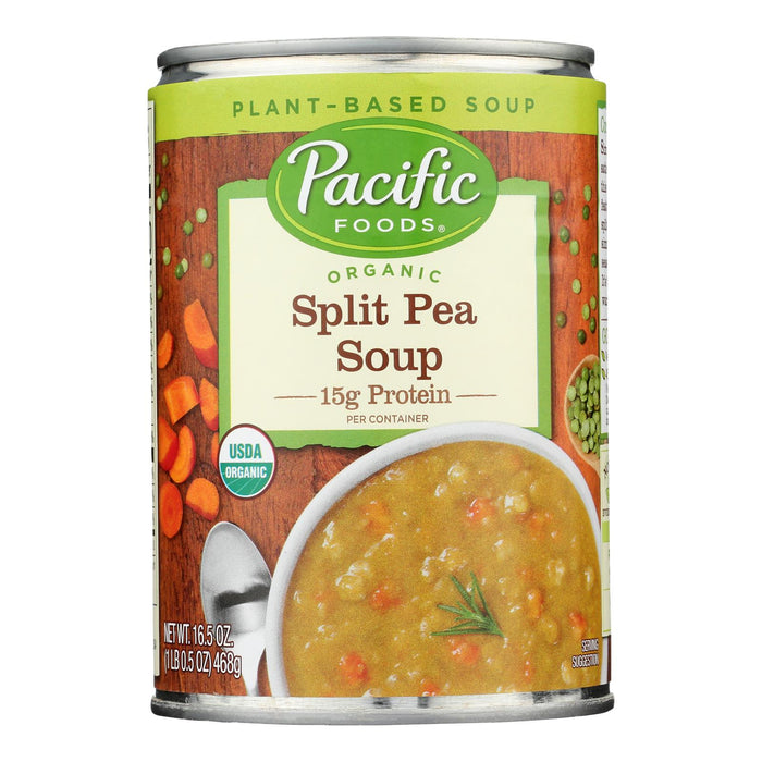 Pacific Foods Split Pea Soup (Pack of 12 - 16.5 Oz)