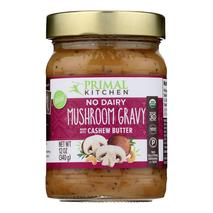 Primal Kitchen Mushroom Better than Chwy Gravy (Pack of 6 - 12 Oz)