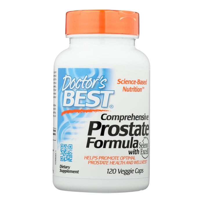 Doctor's Best Prostate Formula Comprehensive, 120 Veggie Caps