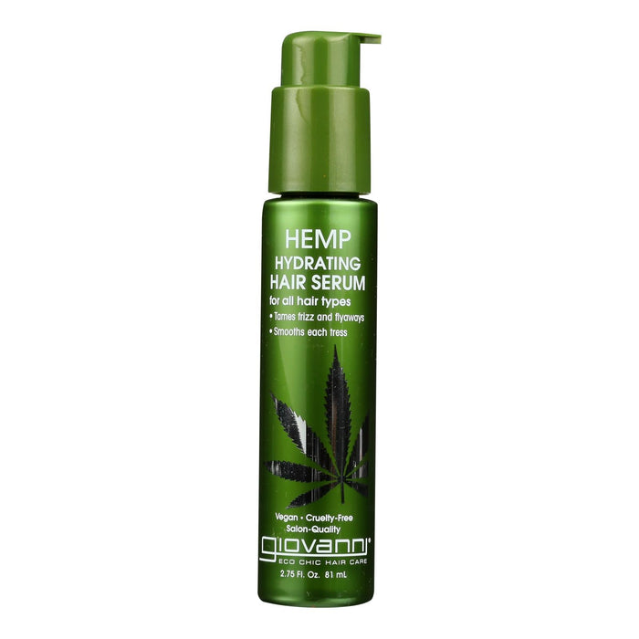 Giovanni Hemp Hair Serum: Hydrating Formula for 2.75 Fl Oz