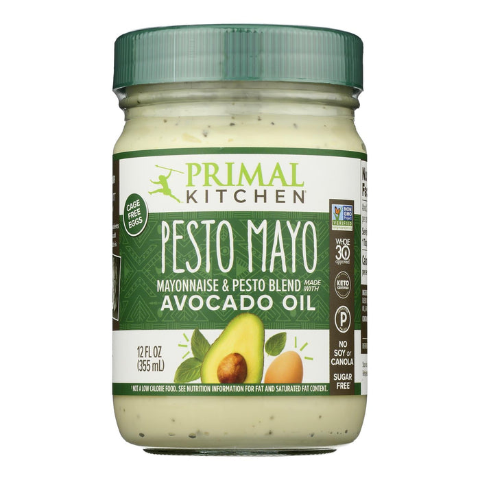 Primal Kitchen 6-Pack 12oz Mayo Pesto Avocado Oil