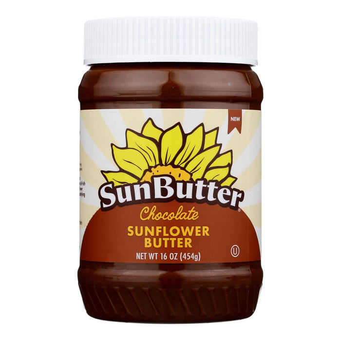 Sunbutter Creamy Chocolate Spread (Pack of 6-16 Oz Jars)