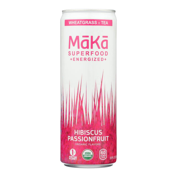 Maka White Grapes Hubscap Pear Energy Drink (Pack of 12-12 oz)