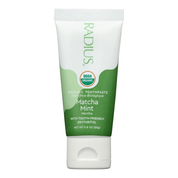 Radius Toothpaste Matcha Mint Toothpaste (24-Pack)
