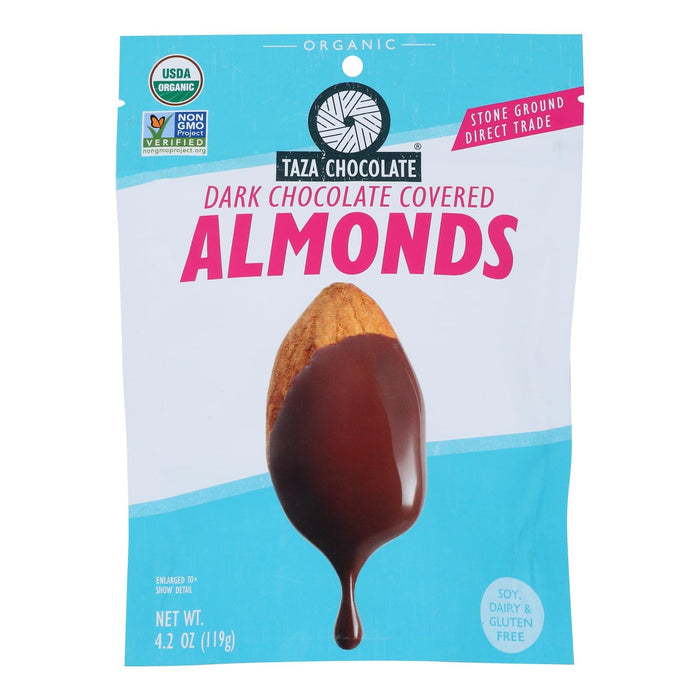 Taza Chocolate - Almonds Chocolatе Covеrеd (Pack of 12-3.5 Oz)