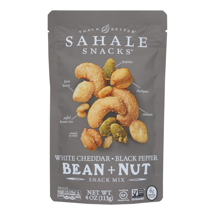 Sahale Snacks Snack Mix, White Chocolate, Black Pepper, and Peanut (Pack of 6 - 4oz)
