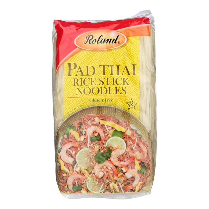 Roland Rice Pad Thai Noodles, Pack of 10-14.1 Oz