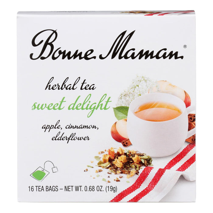 Bonne Maman Tea Herbal Sweet Delight (Pack of 8-16 Bags)