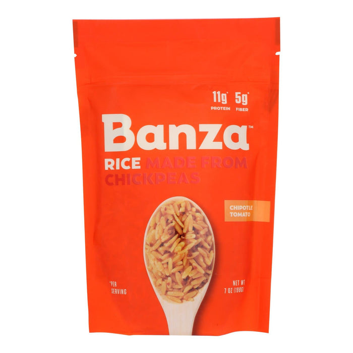 Banza Rice Chipotle Tomato Chickpea, 7 Oz (Pack of 6)