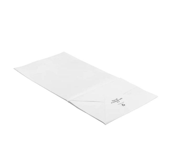 Paper Bag, 20 lb, White - 500 pcs