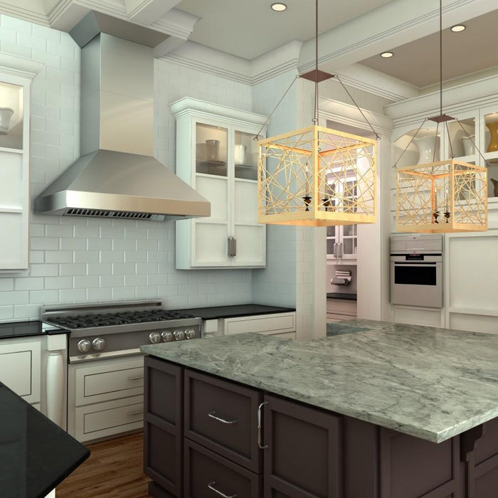 ZLINE 48" Remote Blower, Stainless Wall Range Hood, 597-RS-48-400