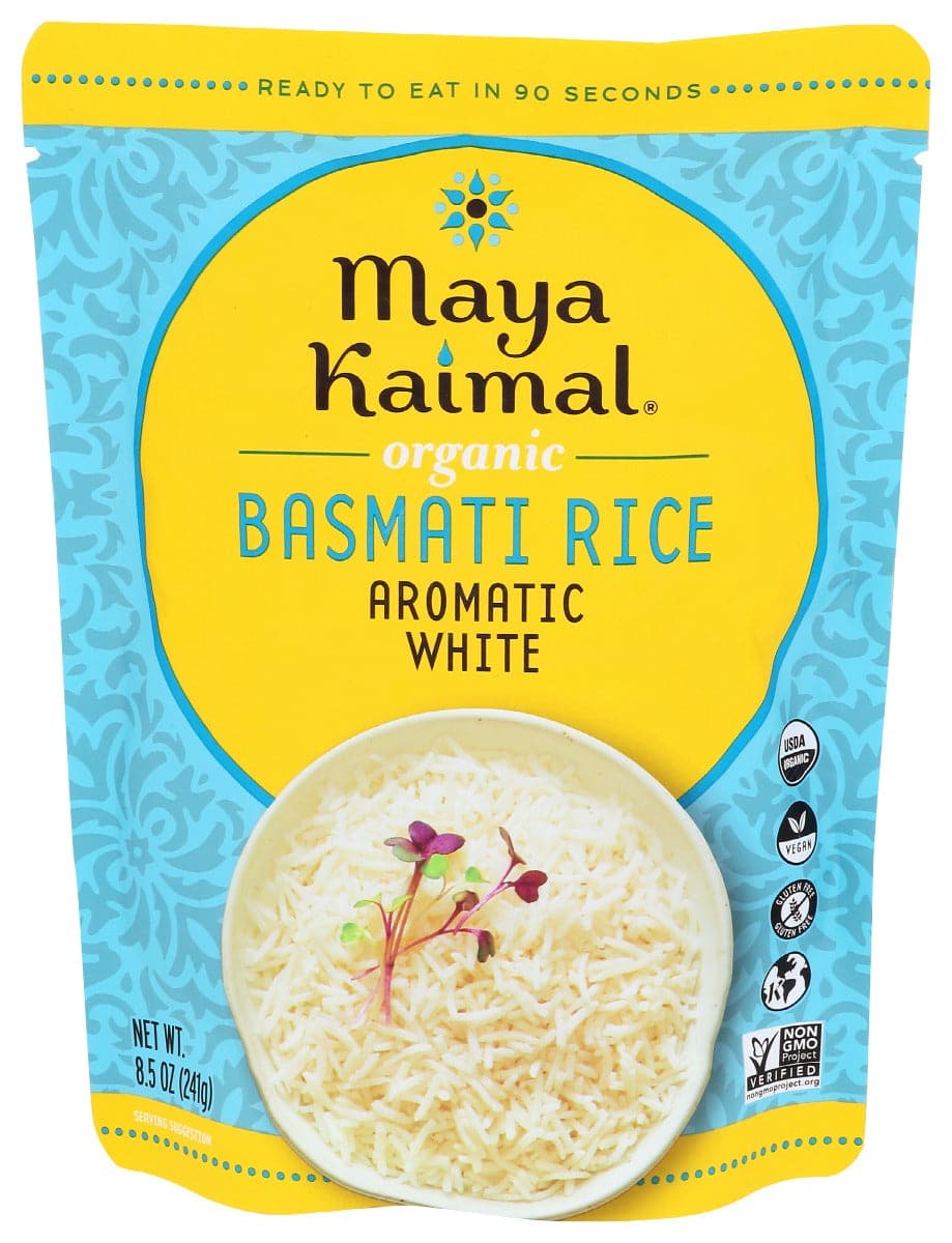 Maya Kaimal Aromatic Basmati Rice (6 x 8.5 Oz) — Specialty Food Source