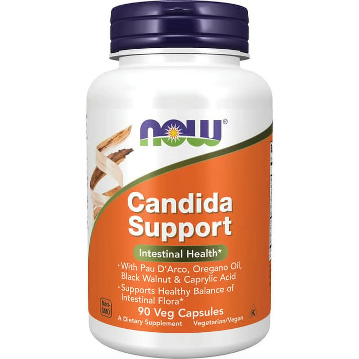 Now Foods Candida Clear, 90 Veg Capsules - Yeast Balance Support