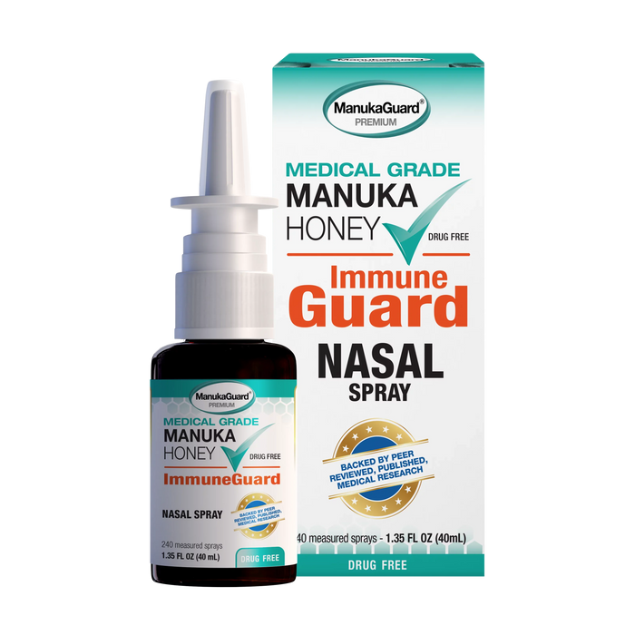 ManukaGuard Nasal Spray ImmunoGuard with Manuka Honey - 1 Fl Oz
