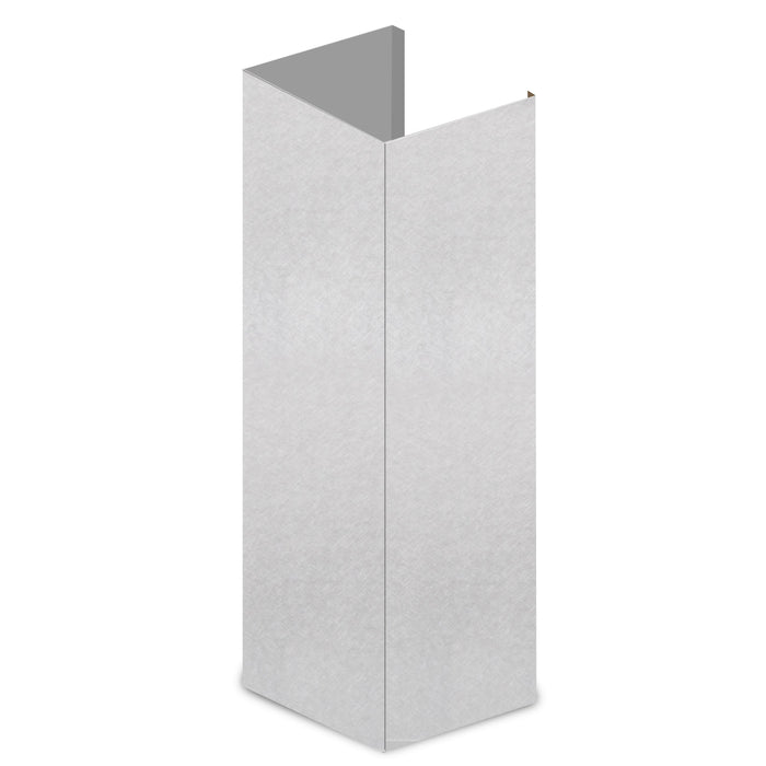 ZLINE 61" Snow Finished Stainless Chimney Extension, For Ceilings Up To 12.5', 8KL3S-E