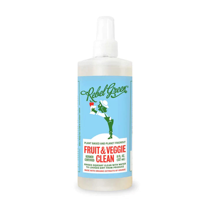 Rebel Green - Fruit and Vegetable Cleanser (Pack of 9 - 8 Fl Oz)